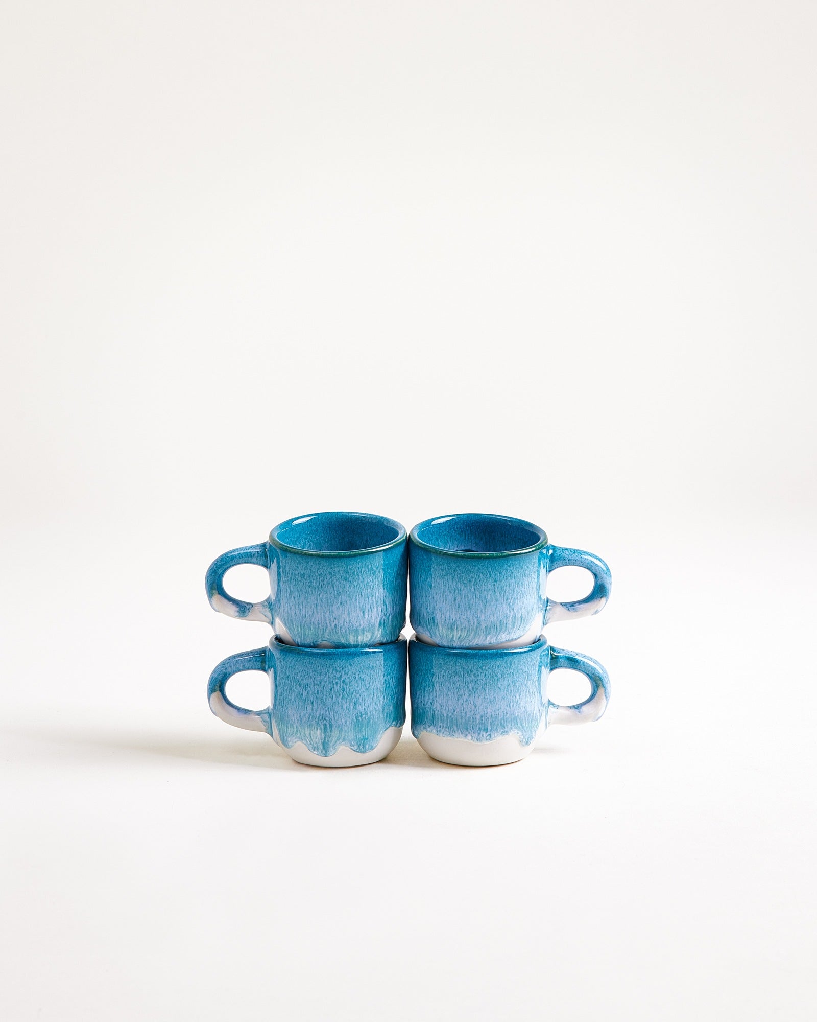 Coimbra Espressotasse türkis 4er-Set