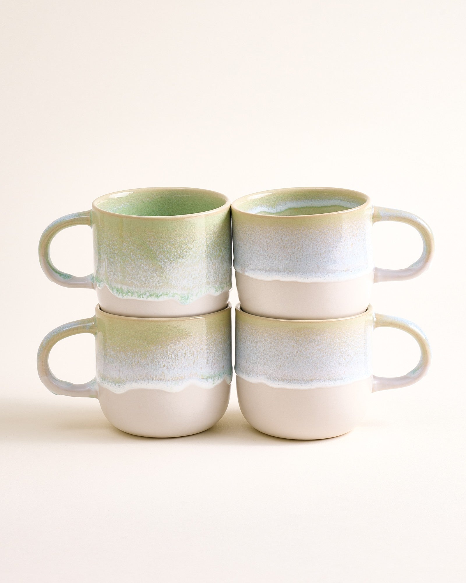 Coimbra Tasse groß mint 4er-Set
