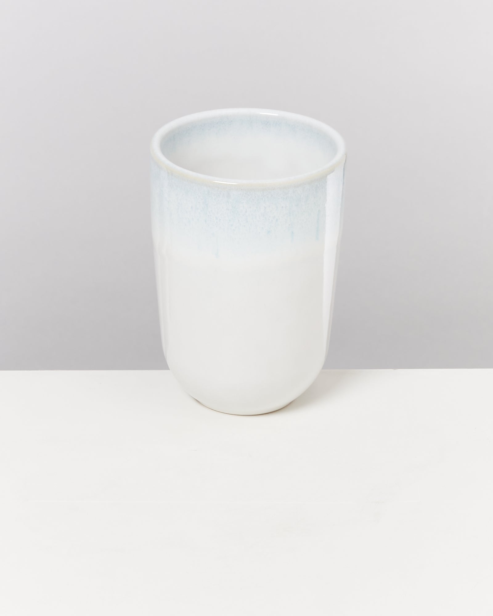 Copa Alto Becher groß mint weiß