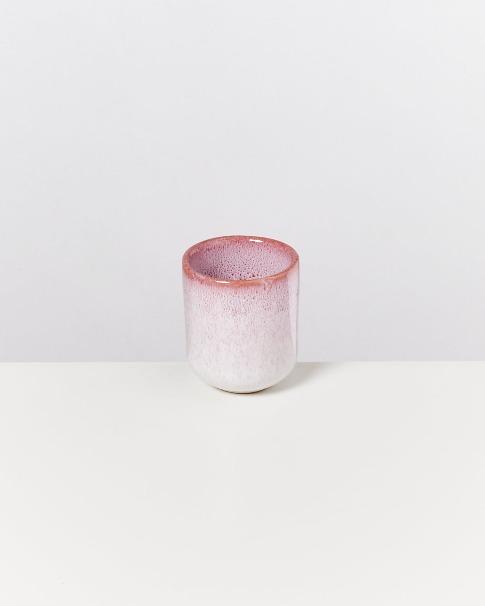 Copa Alto Espressobecher rosa weiß