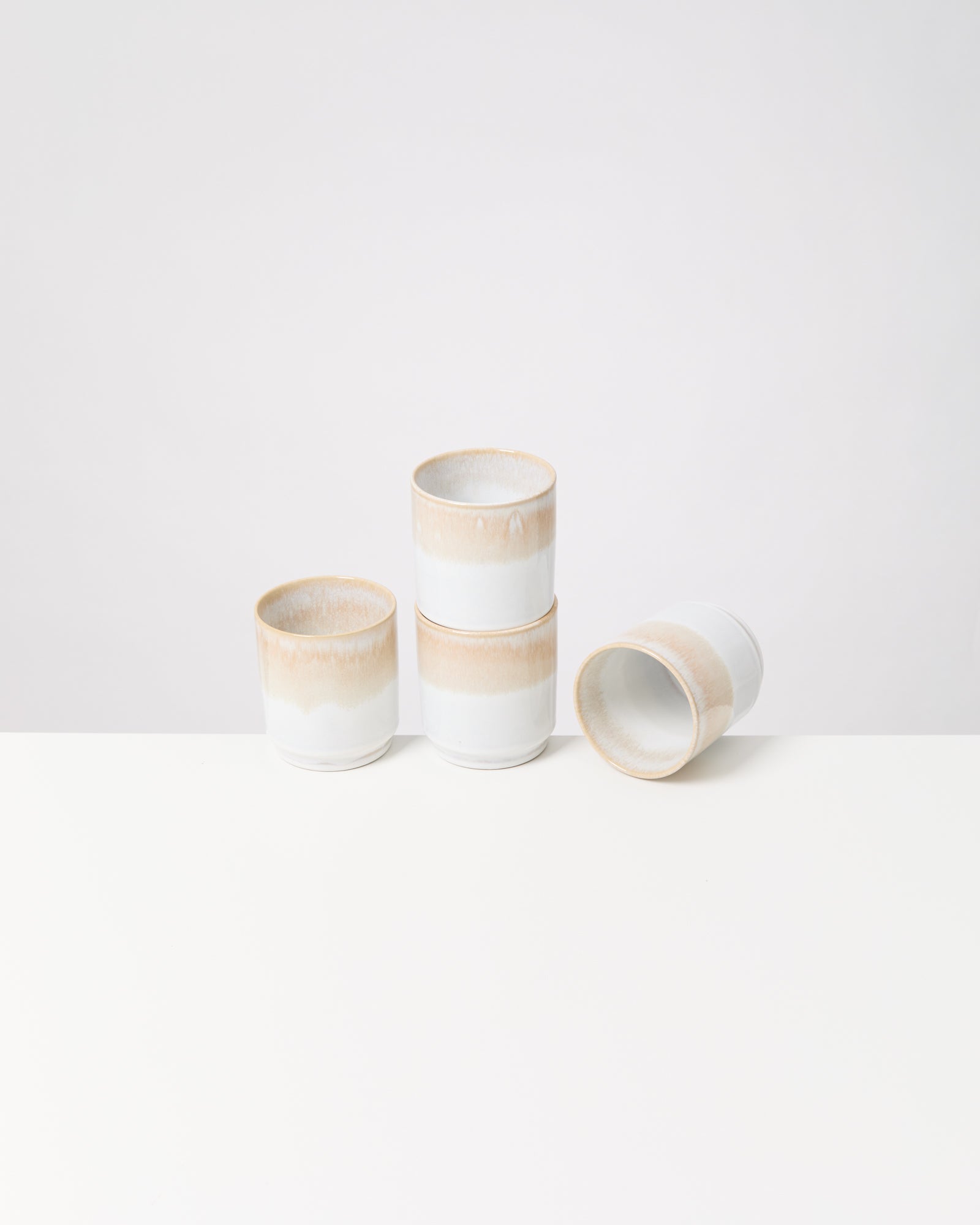 Cordoama Becher groß sand 4er-Set