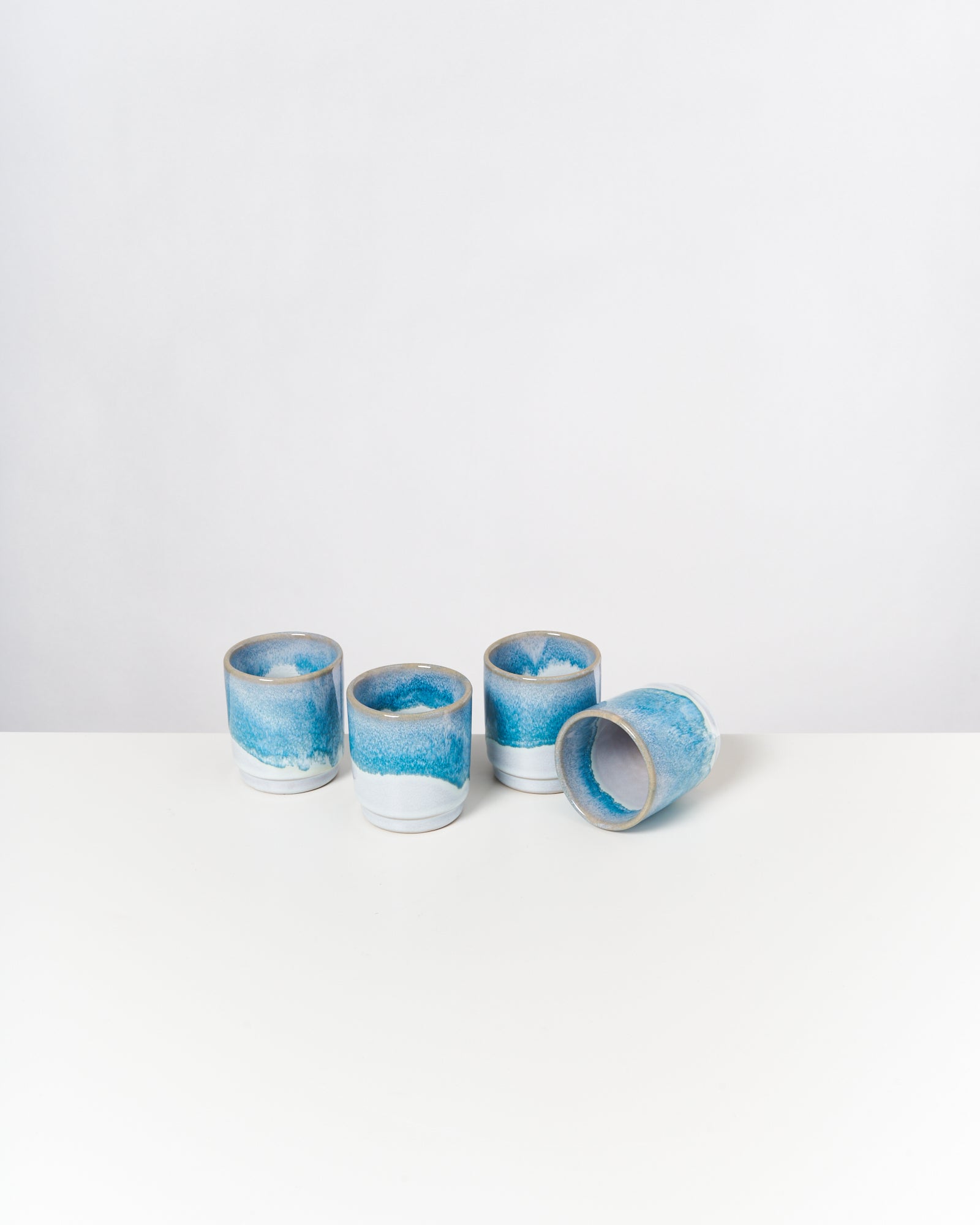 Cordoama Becher klein aqua 4er-Set