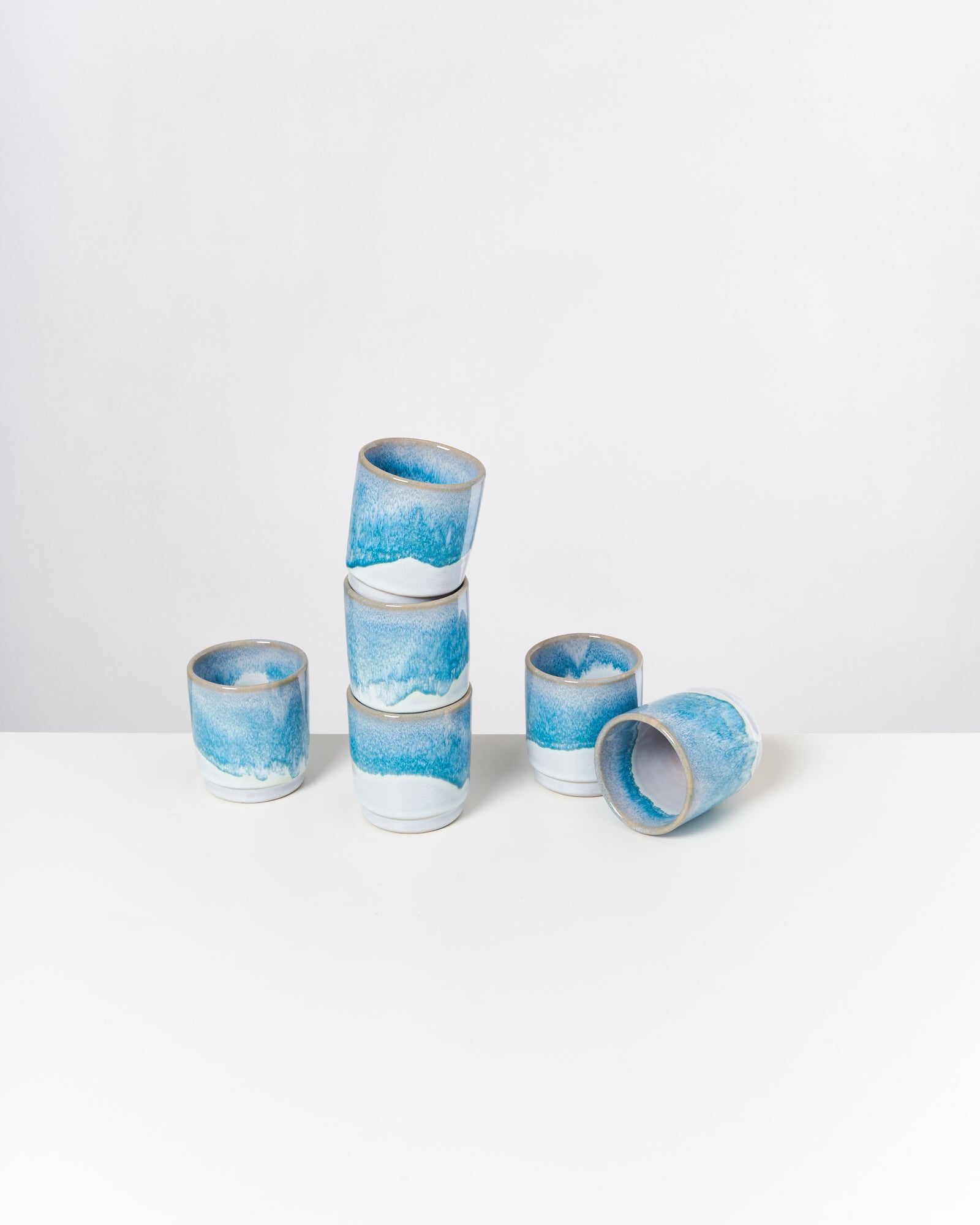 Cordoama Becher klein aqua 6er-Set