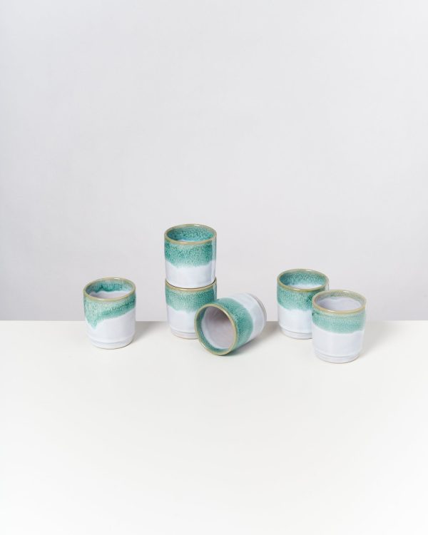 Cordoama Becher klein mint 6er-Set