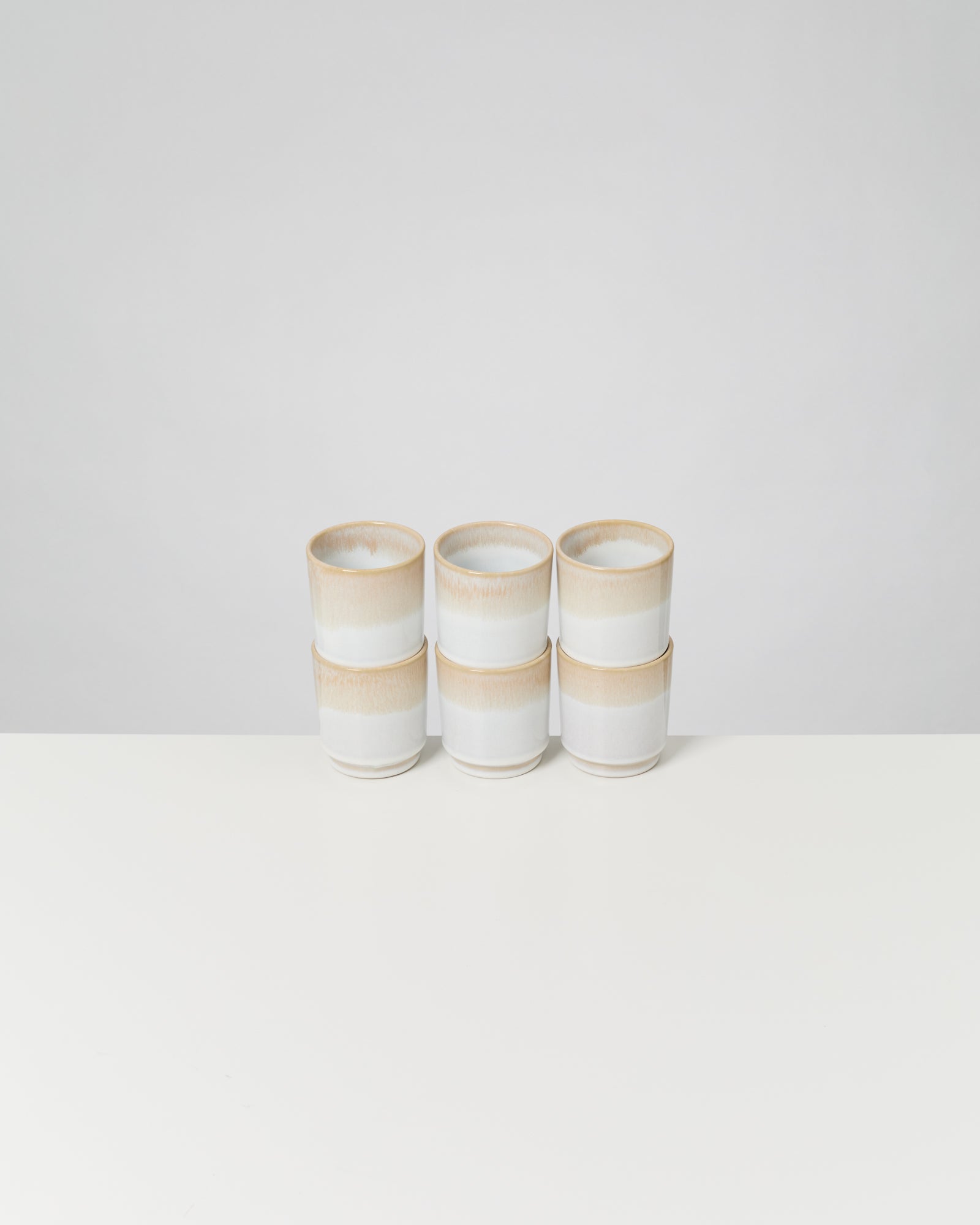 Cordoama Becher klein sand 6er-Set