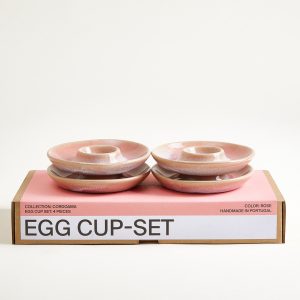 Cordoama Eierbecher Box rosé 4er Set