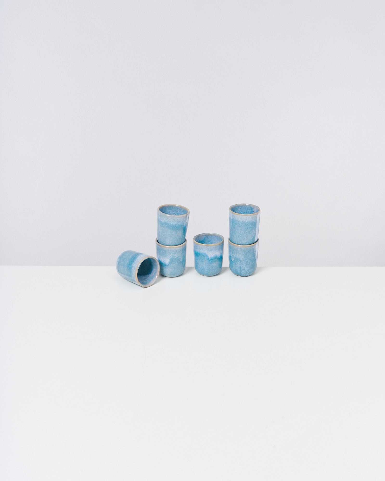 Cordoama Espressobecher aqua 6er-Set