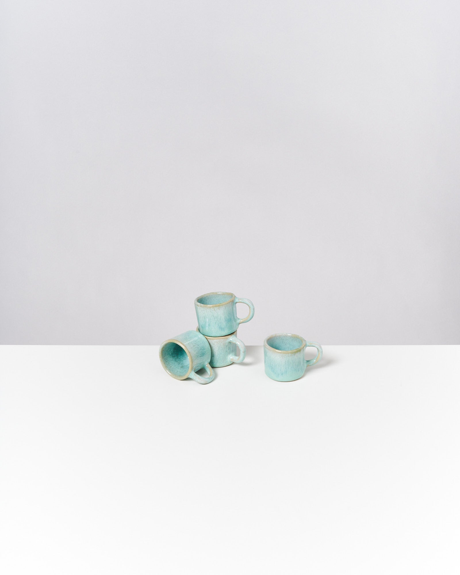 Cordoama Espressotasse modern mint 4er-Set