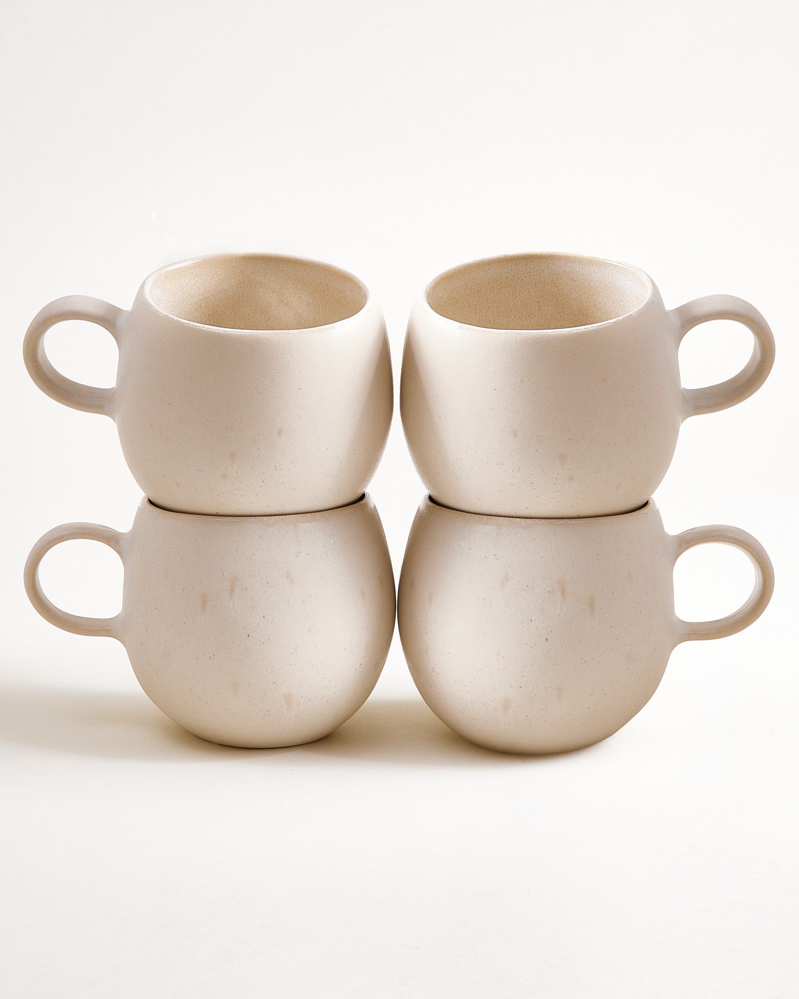 Lorosa Tasse groß sand 4er-Set
