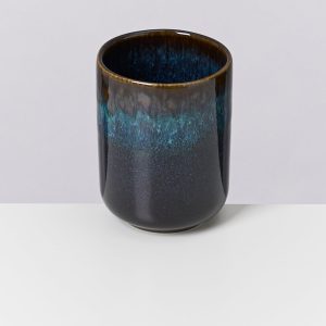 Melides Becher groß oceanblue