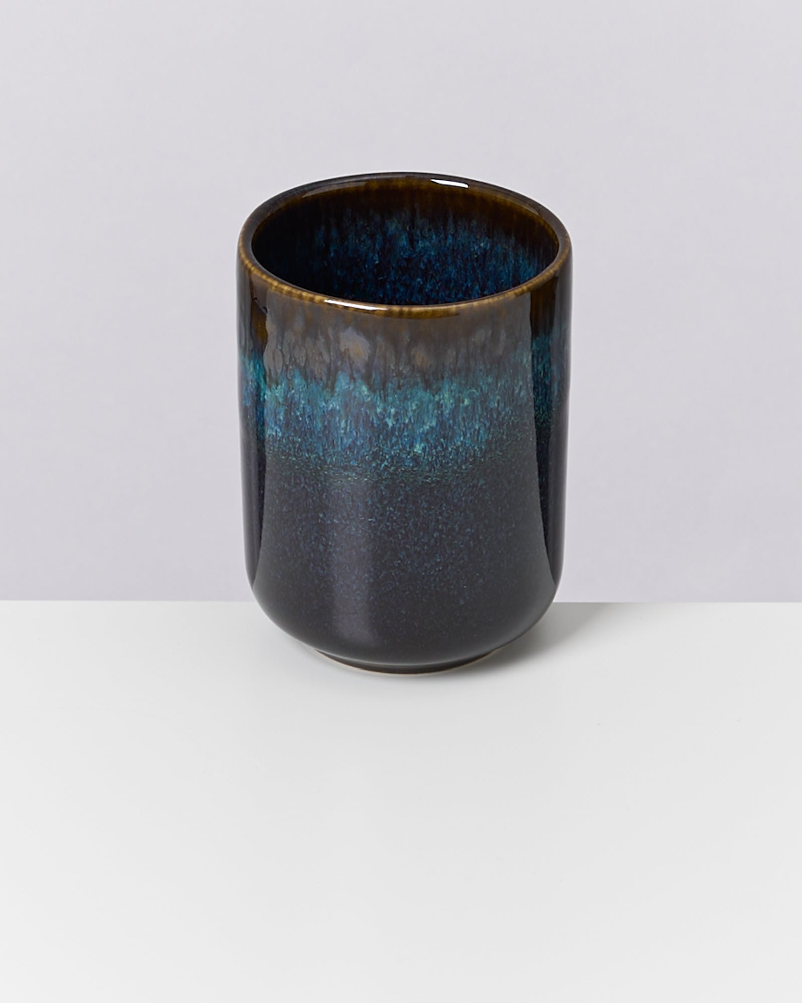 Melides Becher groß oceanblue