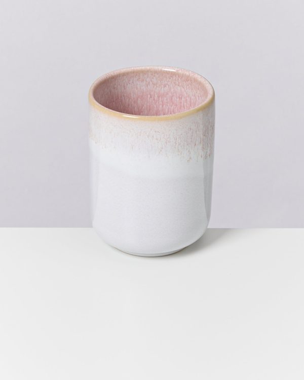 Melides Becher groß rosé