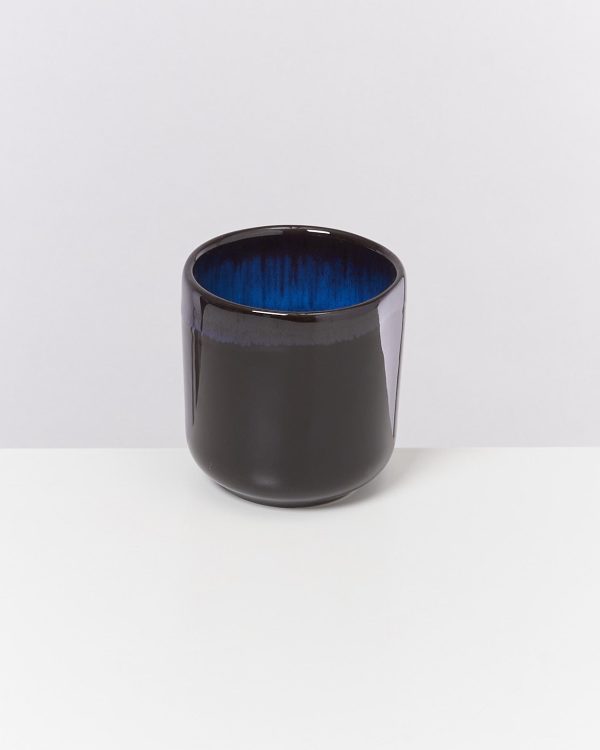 Melides Becher klein deepseablue