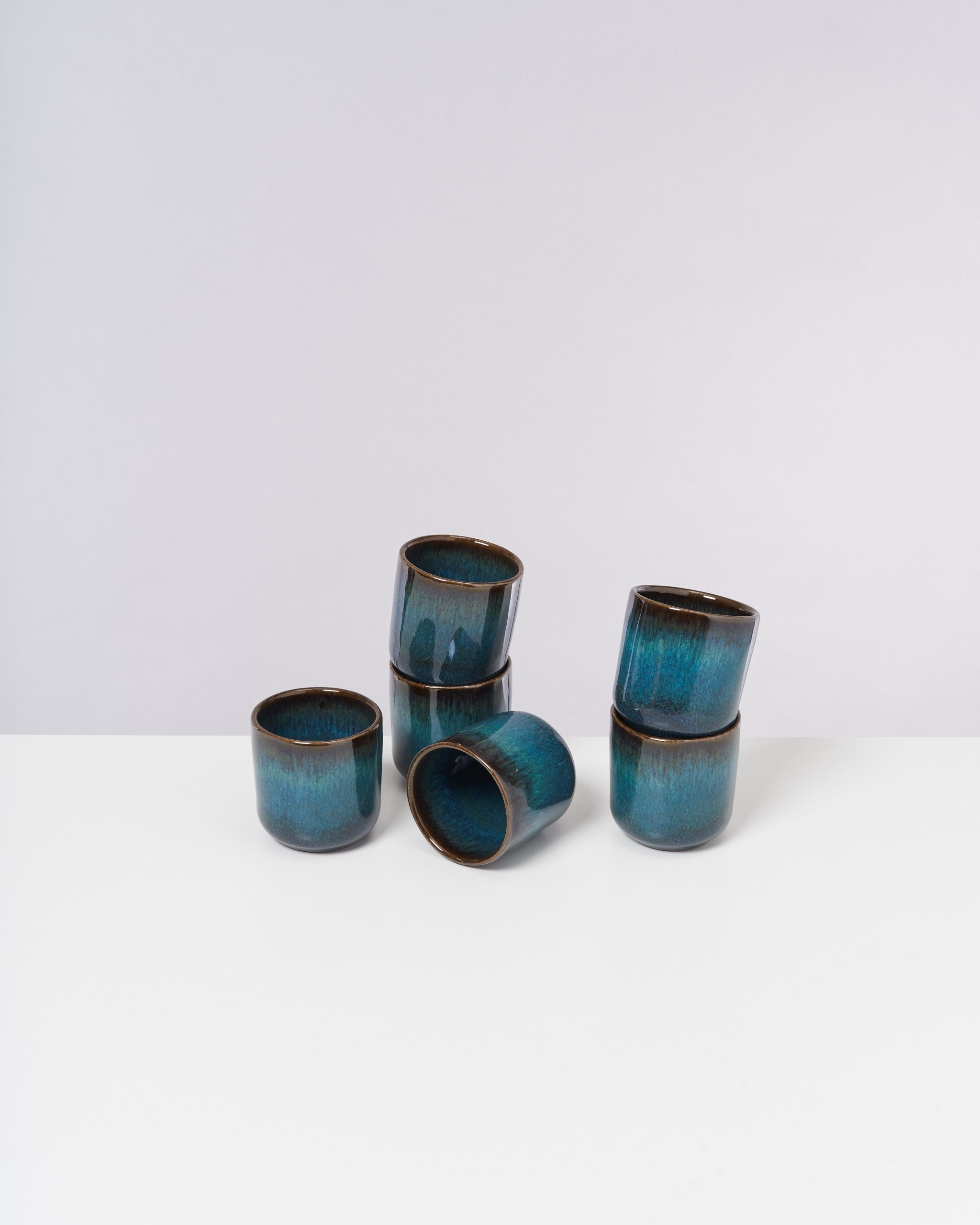 Melides Becher klein oceanblue 6er-Set
