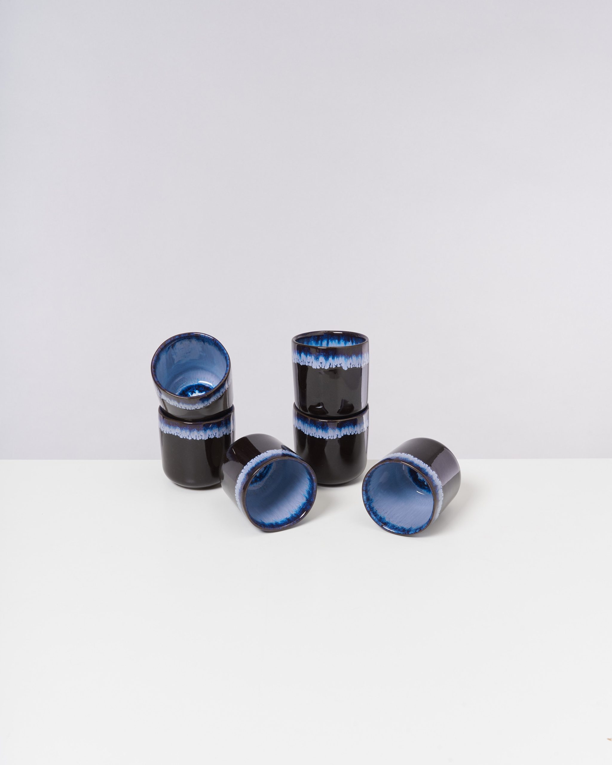 Melides Becher klein whitewater 6er-Set