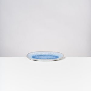Melides Servierplatte M stoneblue