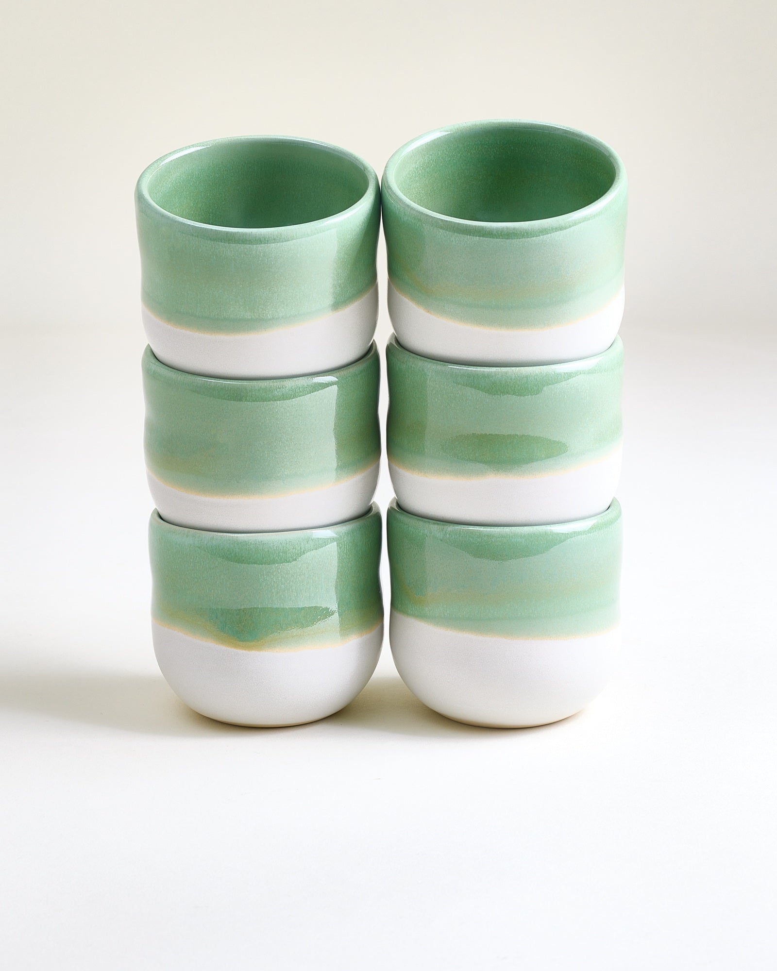 Nola Becher groß grün 6er-Set