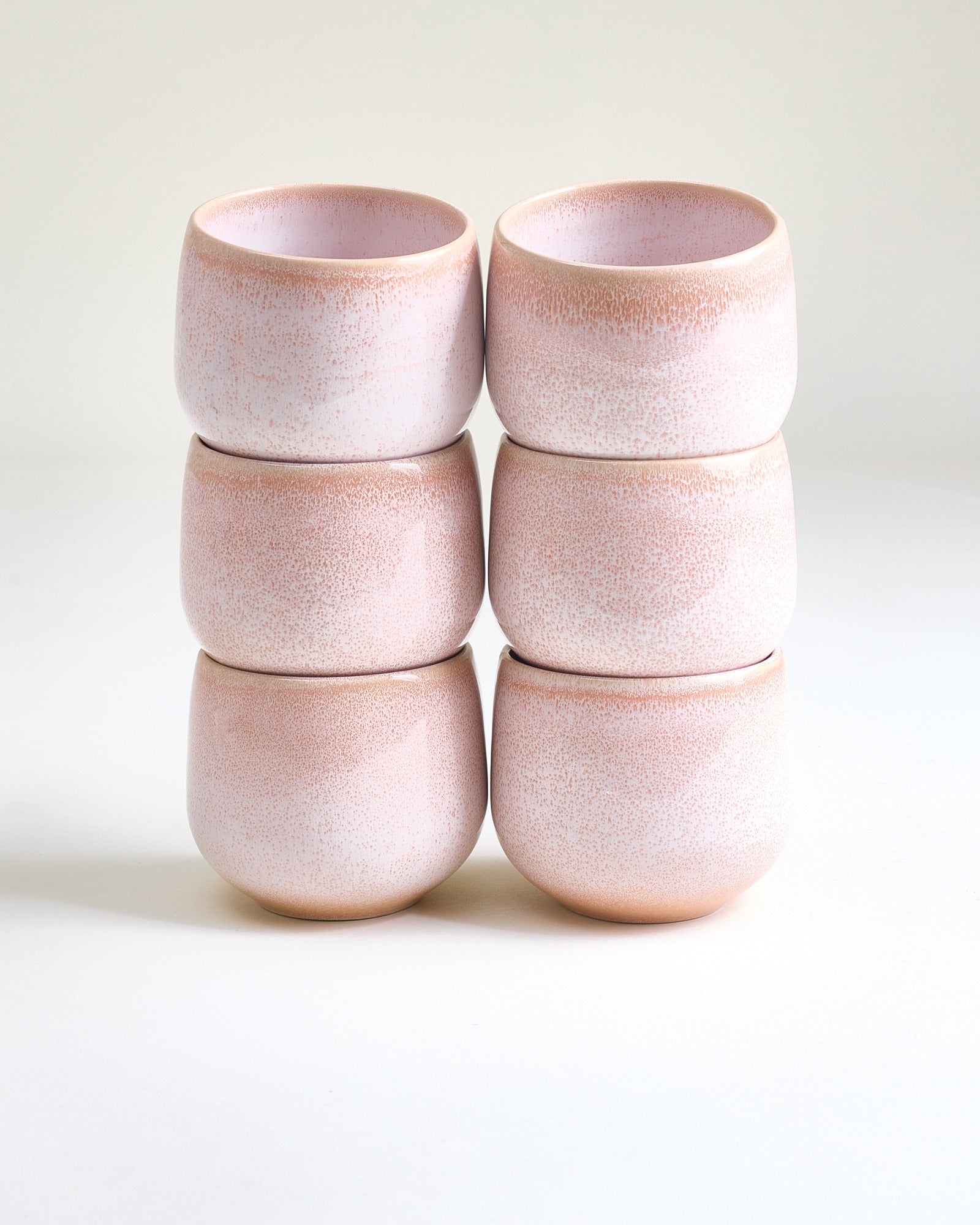 Orla Becher klein classic rosé 6er-Set