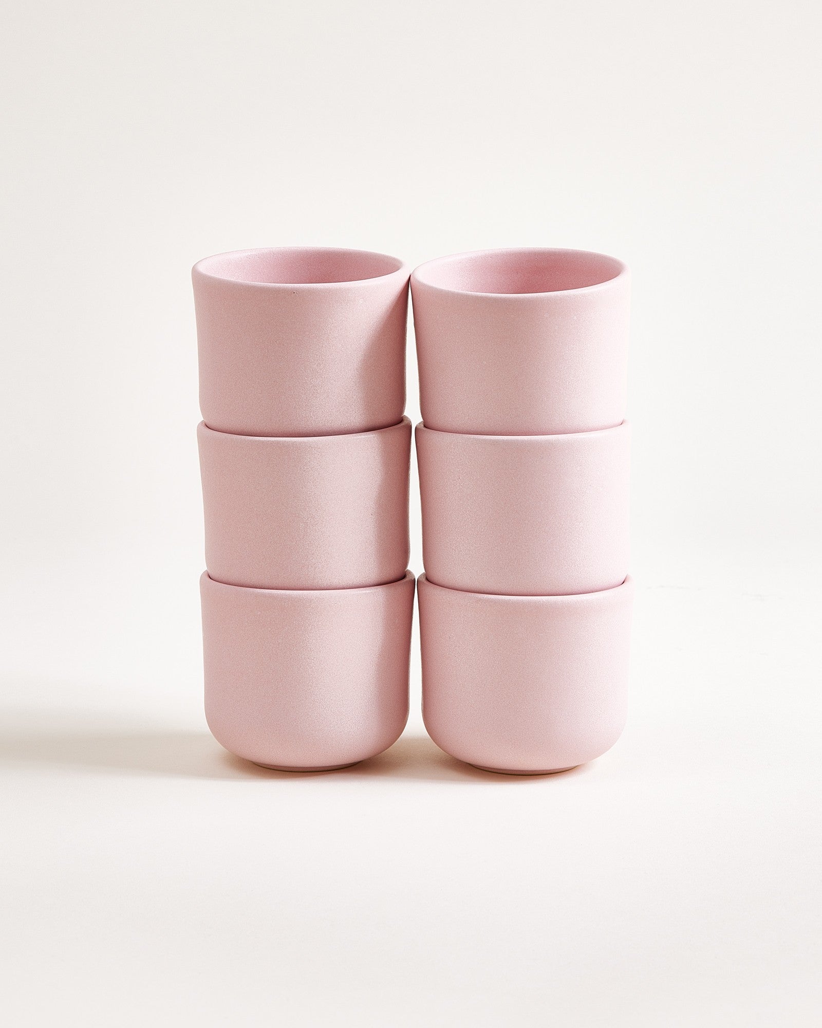 Sereno Becher klein rosa 6er-Set