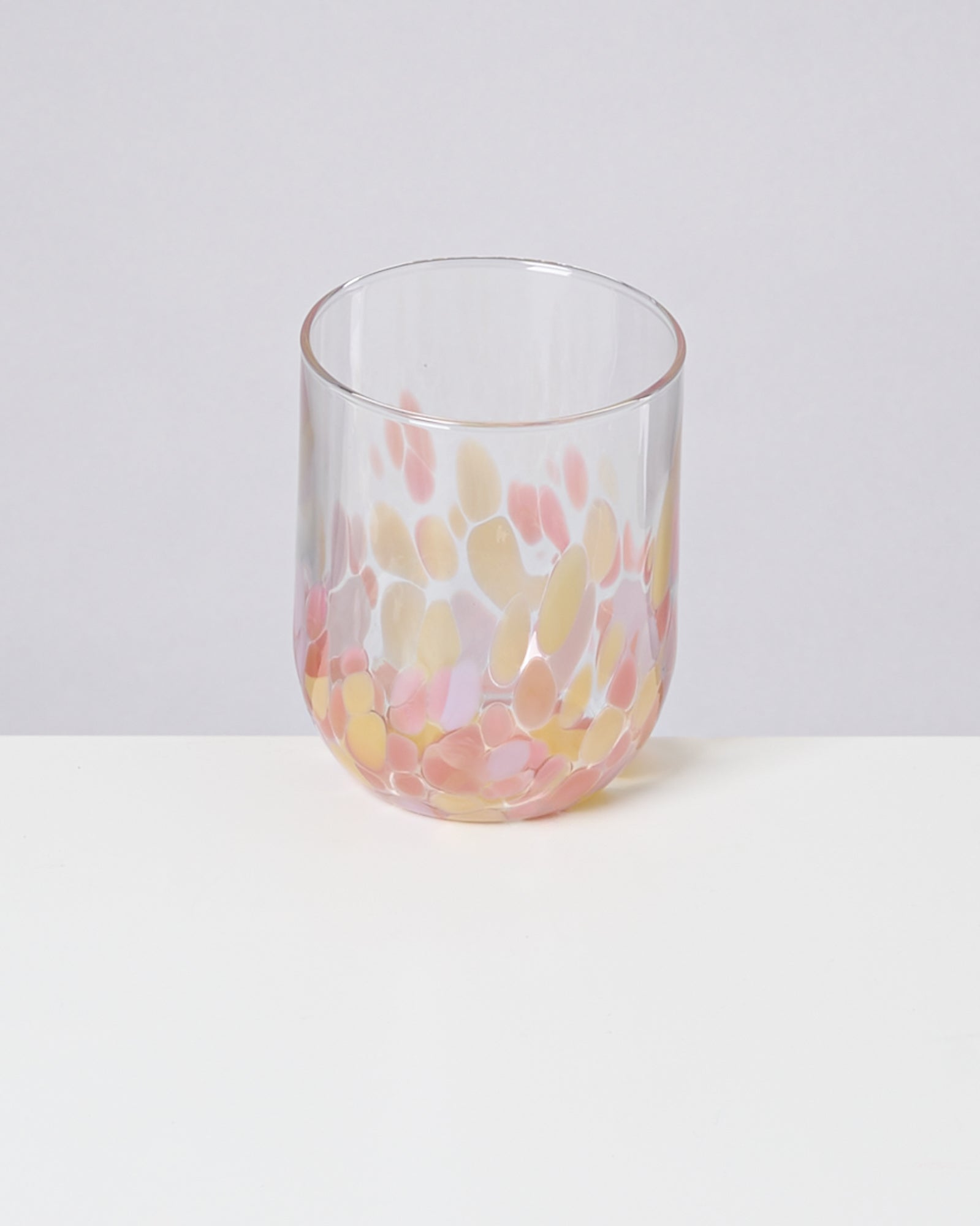 Alegria Glas groß rosa sand