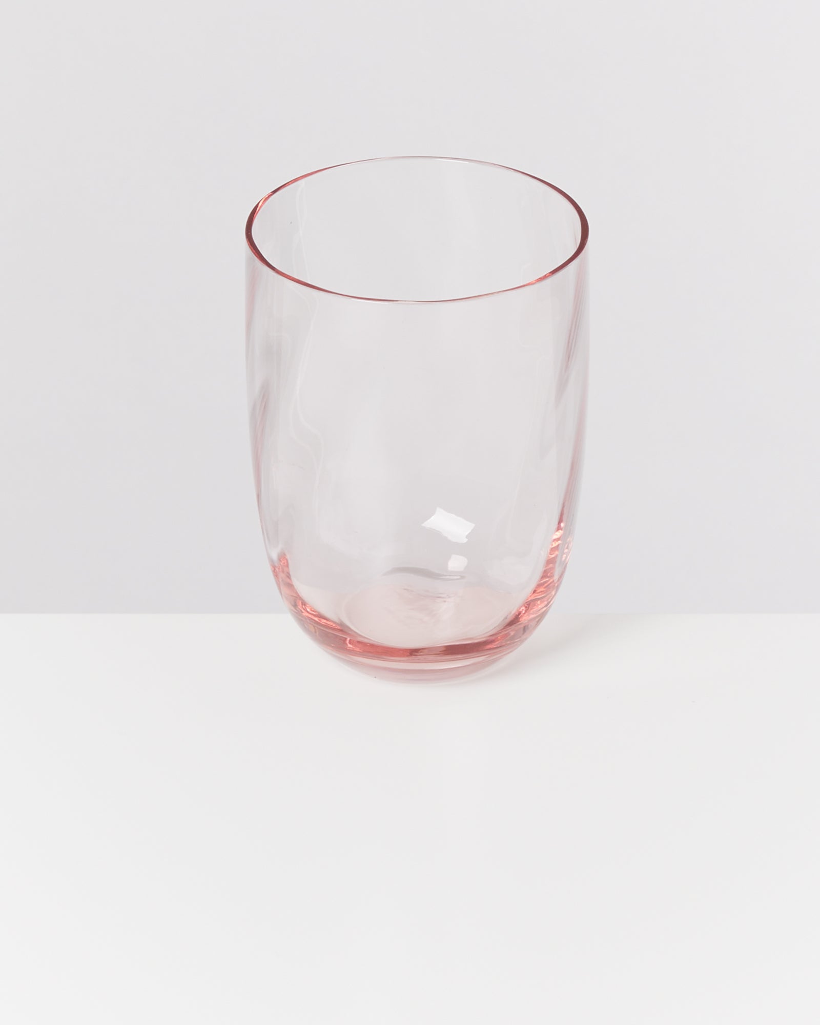 Calma Glas groß swirl rosé