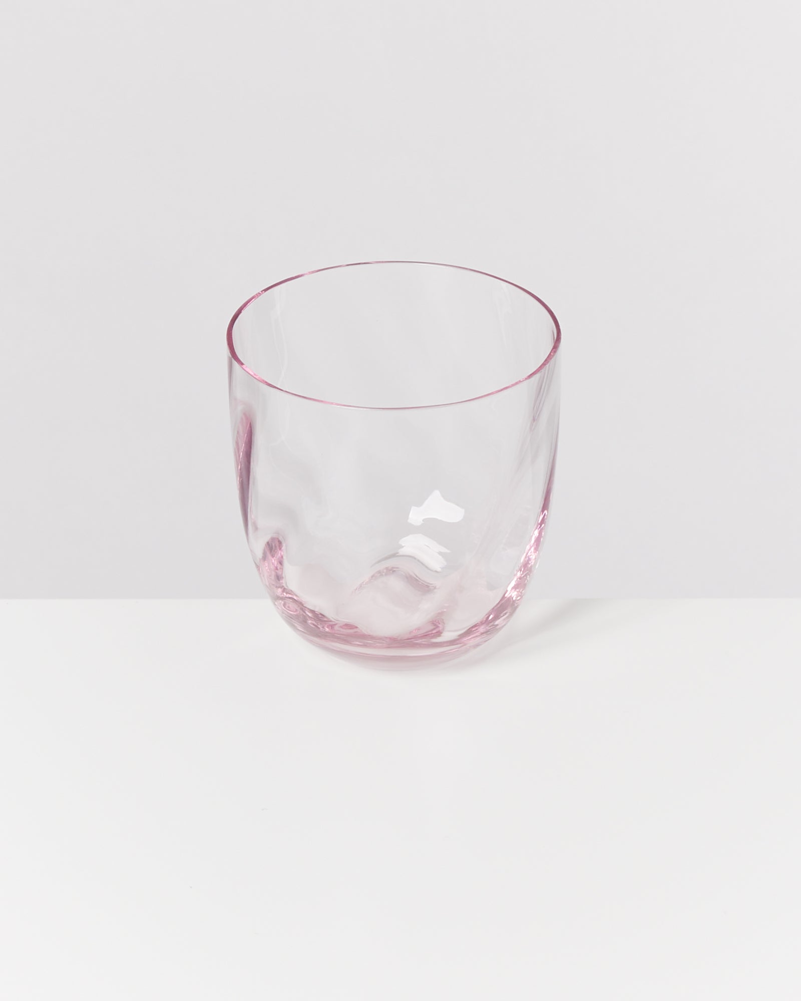 Calma Glas klein swirl rosé