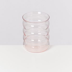 Joia Glas groß bubble rosé