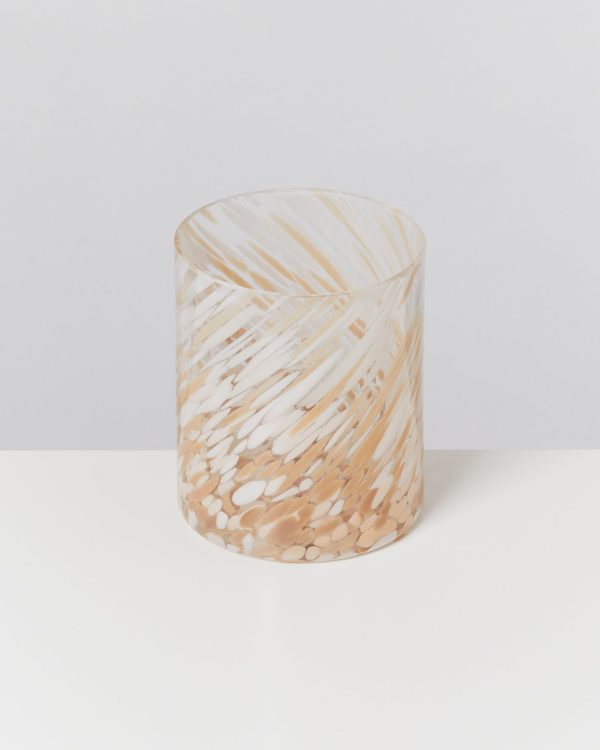 Joia Glas groß drops sand