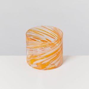 Joia Glas klein drops orange