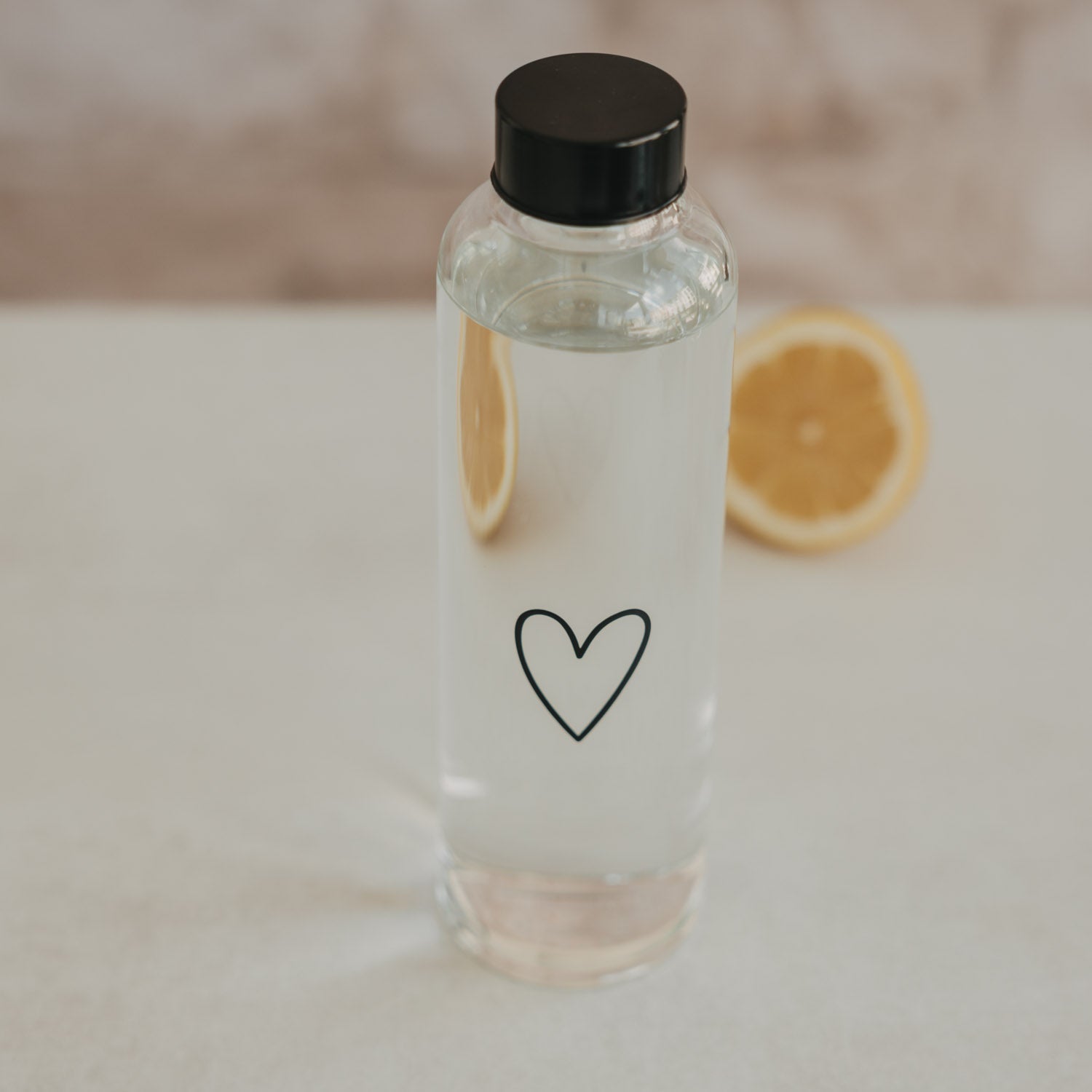 Trinkflasche Herz 750ml