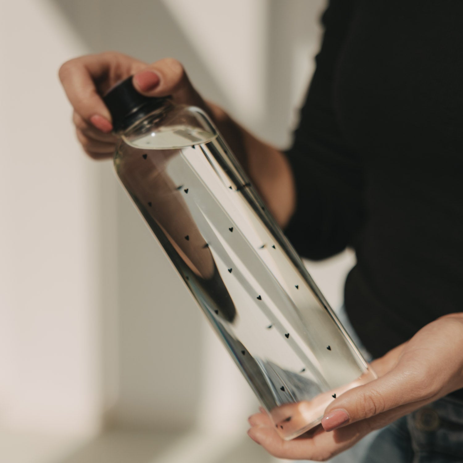 Trinkflasche Herzen 750ml