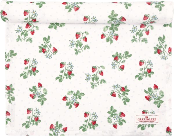 GreenGate - Berry Tischläufer white