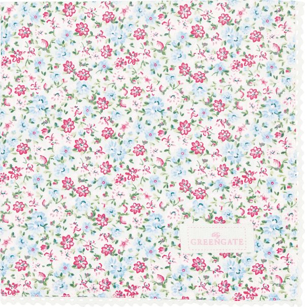 GreenGate - Louisa Stoffserviette mit Spitze white