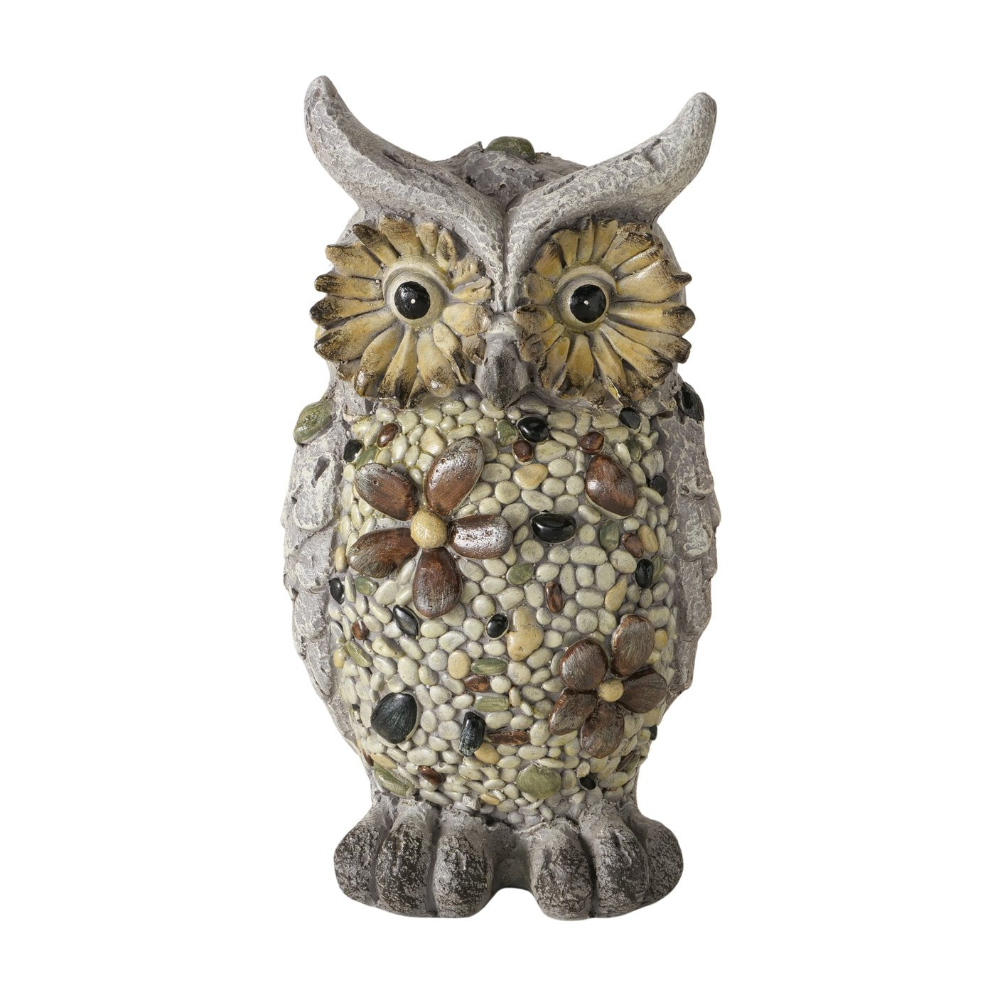 Boltze - Figur Eule Milvana aus Magnesia Höhe 39 cm