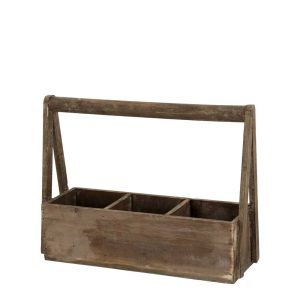 Chic Antique - Kasten mit Handgriff und 3 Fächern