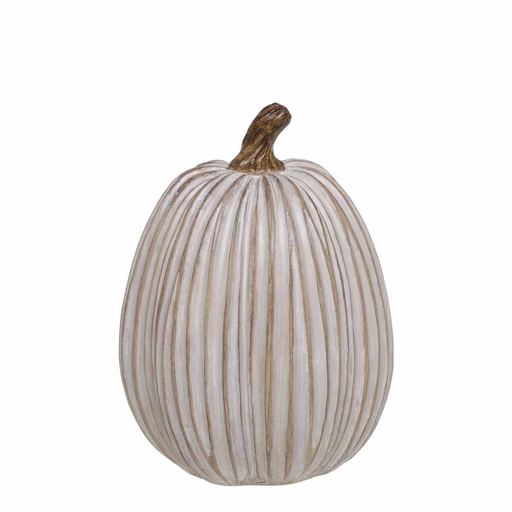 Chic Antique - Kürbis Deko Creme