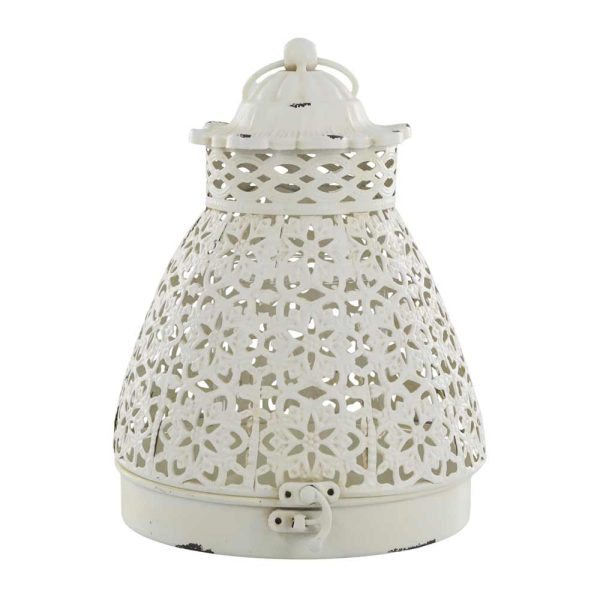 Chic Antique – Laterne mit Muster antique creme