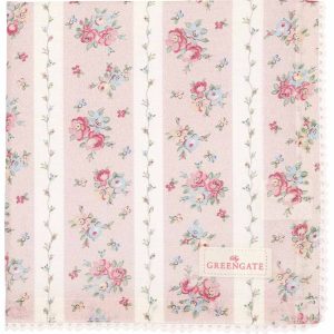 GreenGate - Ava Stoffserviette mit Spitze white