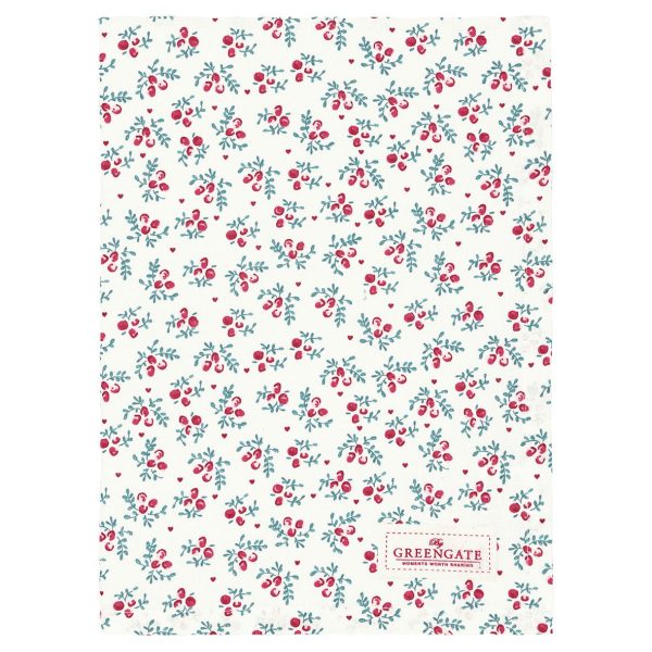 GreenGate - Belia Geschirrtuch White