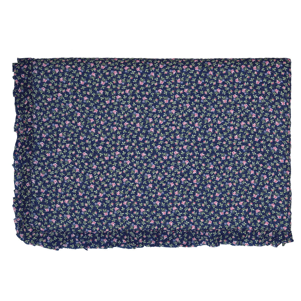 GreenGate - Berta Tagesdecke dark blue 140 x 220 cm
