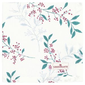 GreenGate - Julani Stoffserviette White