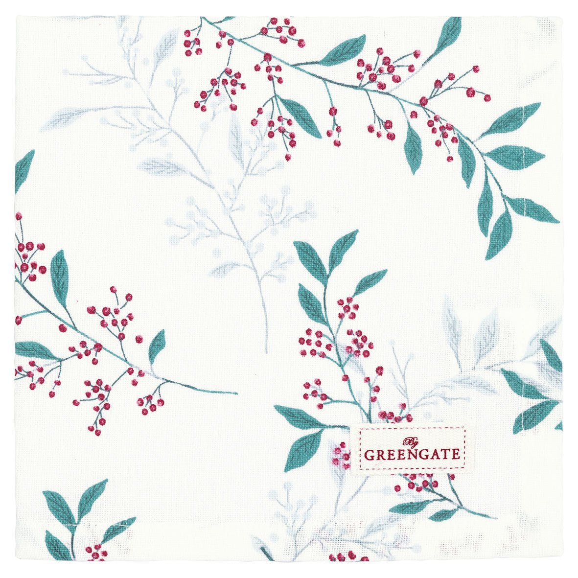 GreenGate - Julani Stoffserviette White