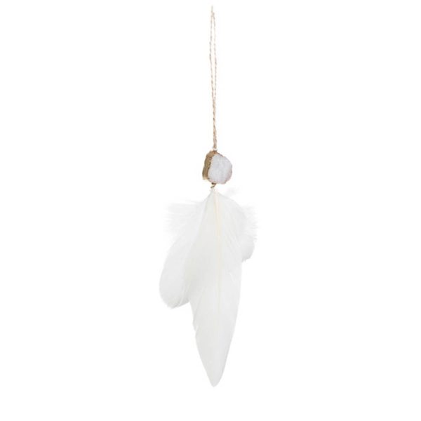 J-Line - Feder Hänger white
