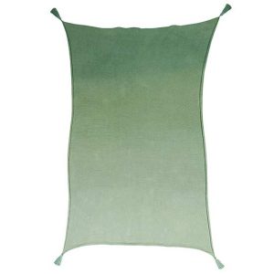 Lorena Canals - Strickdecke Ombré Grün