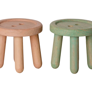 Maileg - Hocker-Set, Maus - Hellrosa/Helles Mint