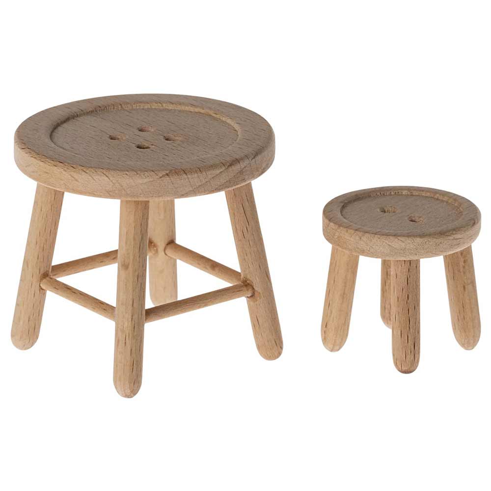 Maileg - Tisch und Hocker Set Maus