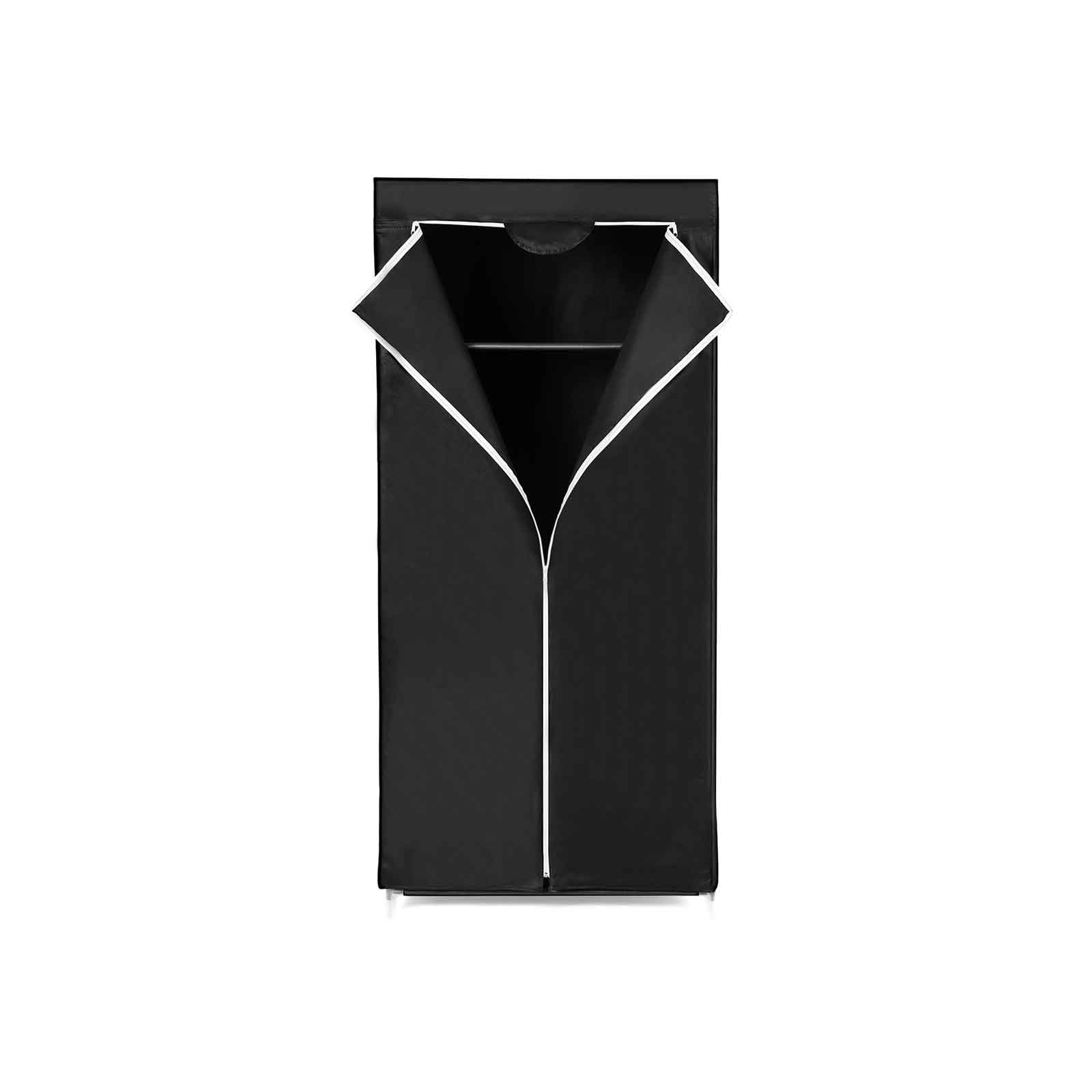 Stoffschrank mit Kleiderstange