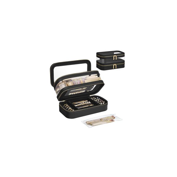 Make-up Tasche mit Schmuckkästchen