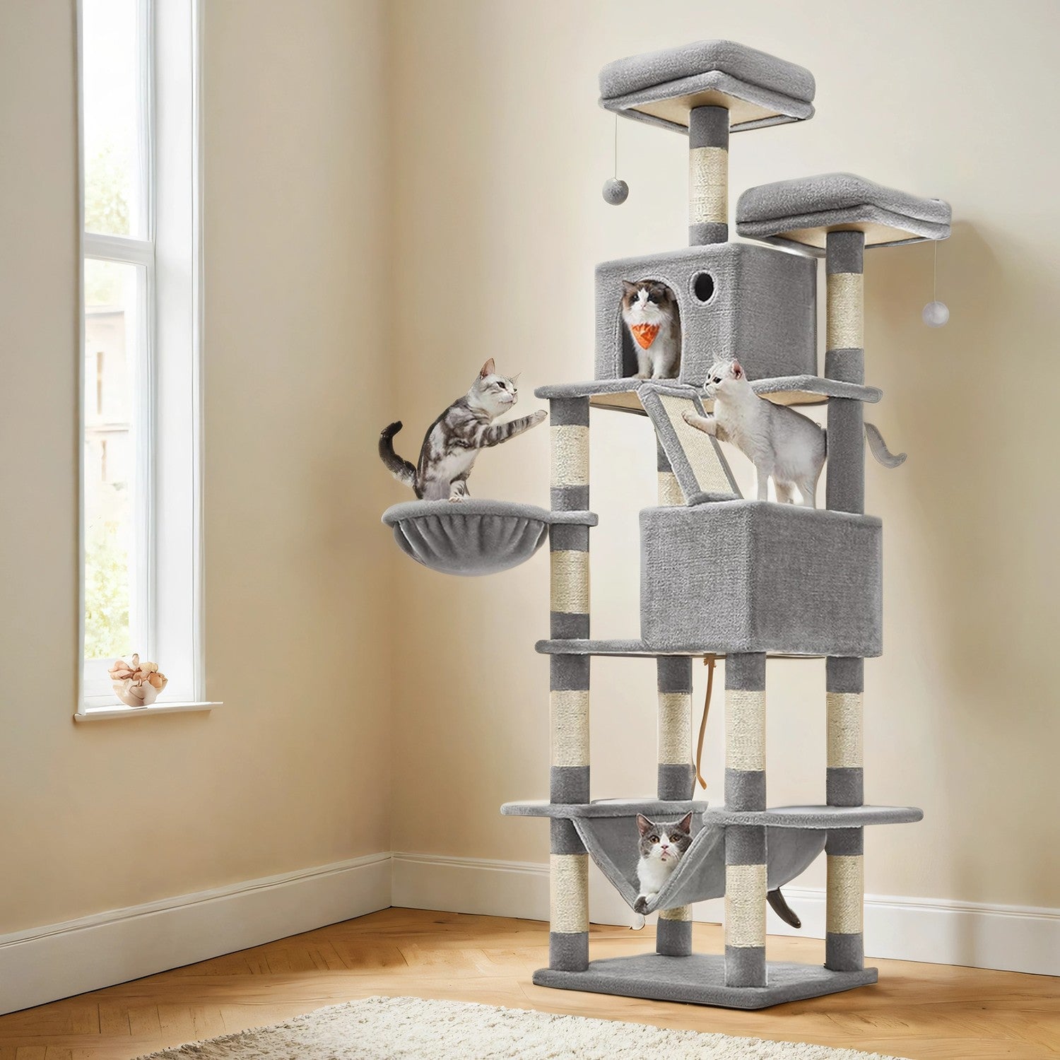 XXL-Katzenbaum 206 cm