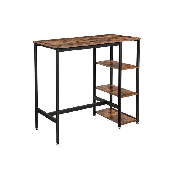 Bartisch 3 Ablagen Industrielook